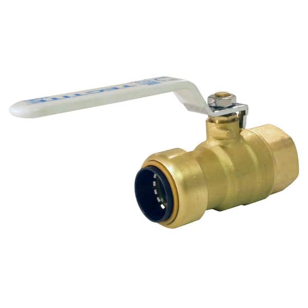 3/8 INCH LEAD FREE BRASS GATE VALVE WITH FEMALE THREADED CONNECTION 