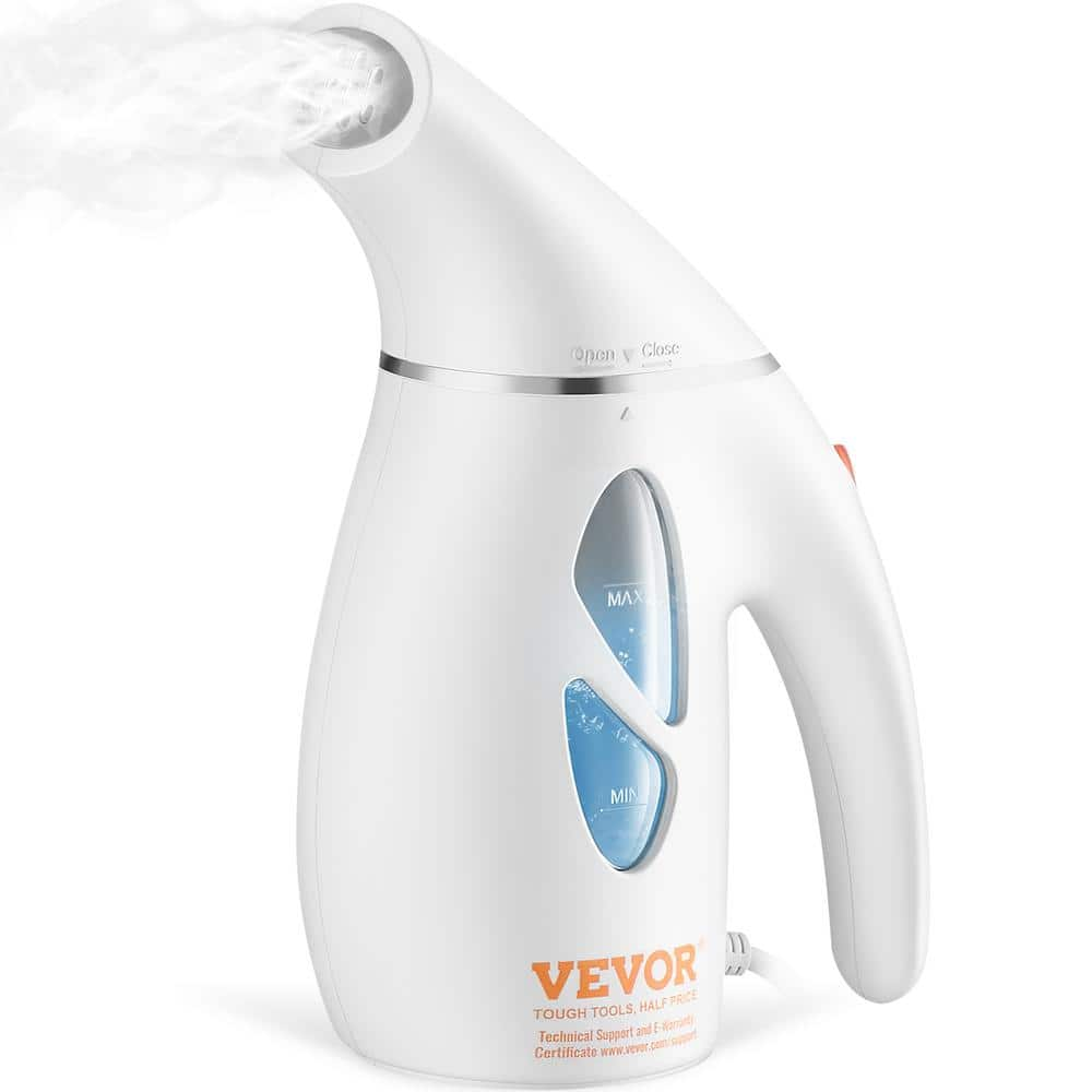 VEVOR Garment Steamer Portable 900 W Quick Heat Steamer for Clothes in White Handheld Area Rug