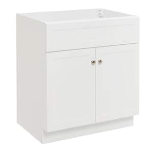 Hamlet 30 in. W x 21.5 in. D x 34.5 in. H . Bath Vanity Cabinet without Top in White