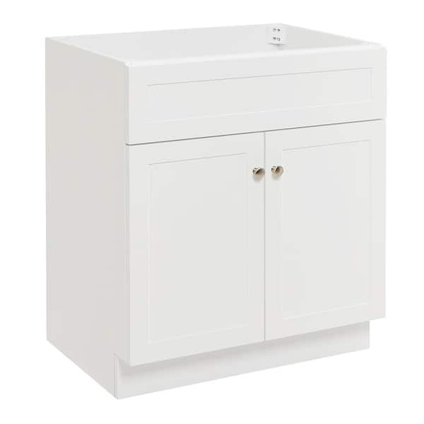 Hamlet 30 in. W x 21.5 in. D x 34.5 in. H . Bath Vanity Cabinet without Top in White