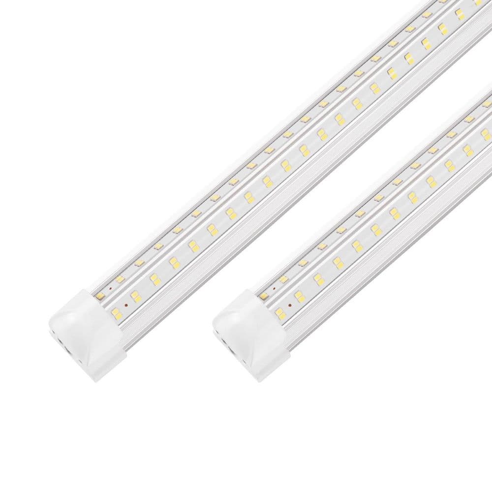 2-Pack 4 ft. 325-Watt Equivalent White LED Shop Light for Garage Warehouse Workbench Workshop, Linkable, 50W 6500K price history on PriceWatchPro