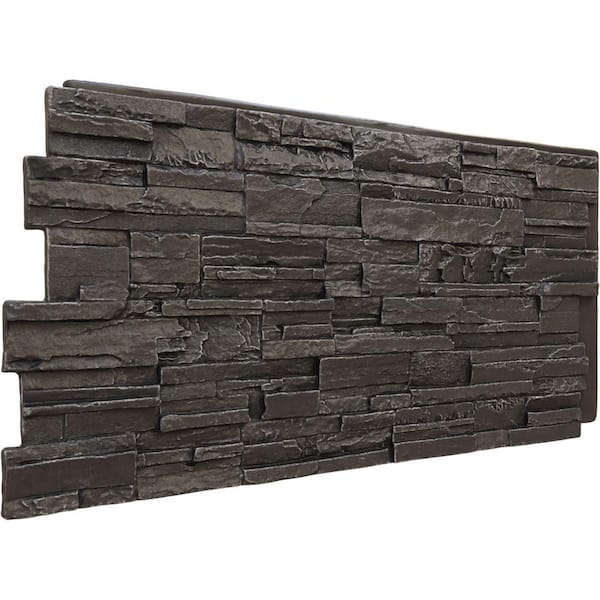Ekena Millwork Cascade 48 5/8 in. x 1 1/4 in. River Moss Stacked