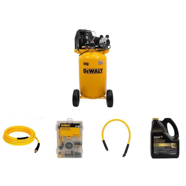 30 Gal. Air Compressor, Hose, Accessory Kit, Whip Hose and Oil