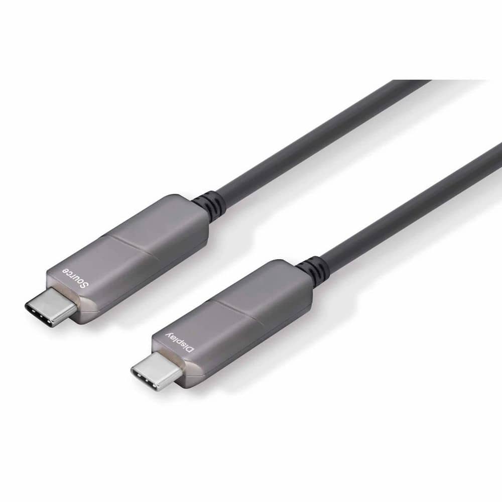 33ft/10M Fiber USB Type-C Cable 4K@60HZ 21.6 Gbps - Black price history on PriceWatchPro