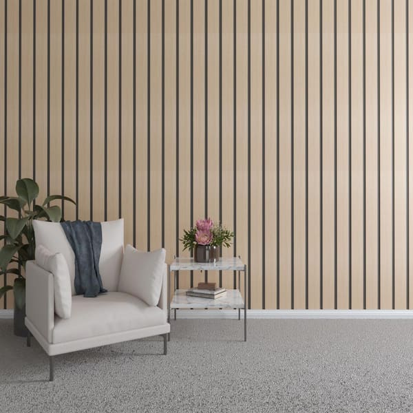 Ekena Millwork 47 in. H x 4 in. W Slatwall Panels in Hickory 11-Pack