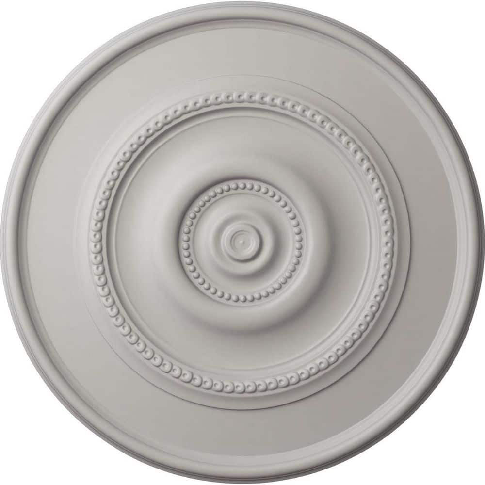 Ultra Pure White Traditional Ceiling Medallion