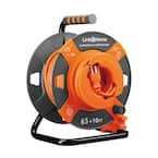 75 ft. 14/3 Extension Cord Storage Reel with Heavy Duty High Visibility Power Cord
