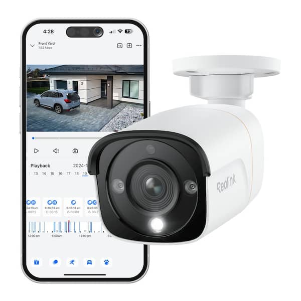 REOLINK 4K+ 12MP Add-On or Stand Alone PoE Hardwired Outdoor