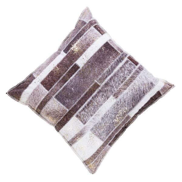 AndMakers Mighty Curae Nolana Multi-Colored Little Stripe Throw Pillow Cover