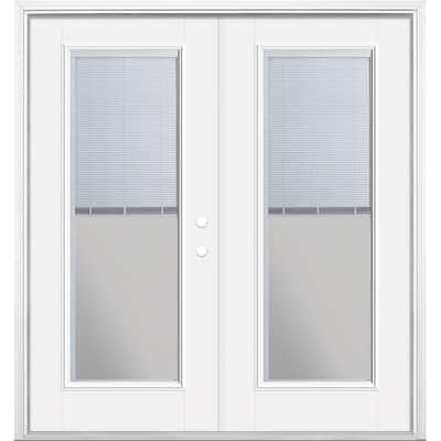 Energy Star Patio Doors Exterior, French Patio Doors With Blinds 72×96