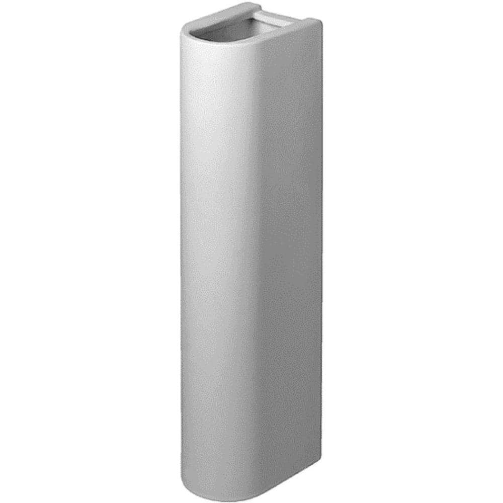 Duravit Starck 3 Ceramic Pedestal Sink Base 0865160000 The Home Depot