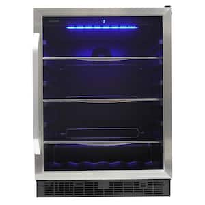 5.7 cu. ft. 138 can and 6 Bottle Built-In Wine and Beverage Center