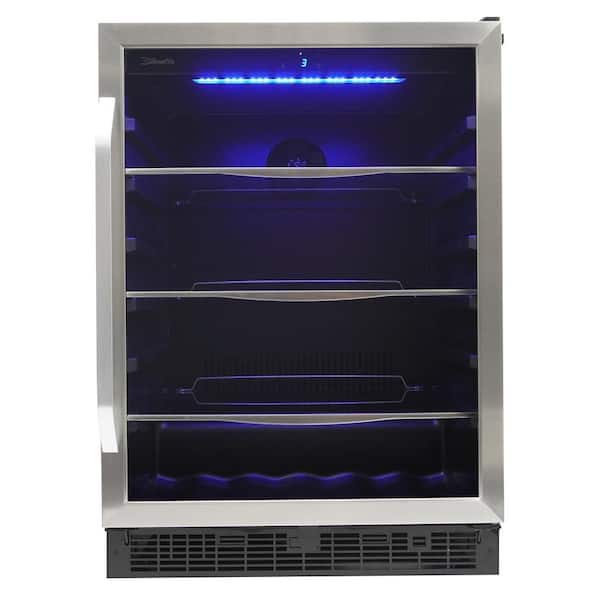 Silhouette 5.7 cu. ft. 138 can and 11 Bottle Built-In Wine and Beverage Center
