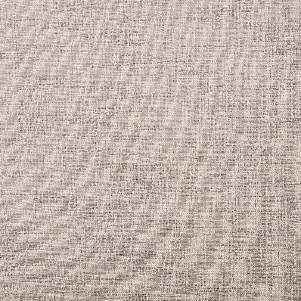 Ivory Sheer Crosshatch Linen Blend Curtain Panel