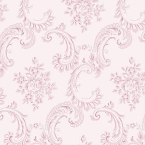Rachel Ashwell Boudoir Beauty Pink Wallpaper