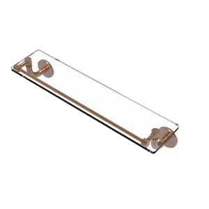 Allied Brass Glass Shelf with Gallery Rail - Yahoo Shopping
