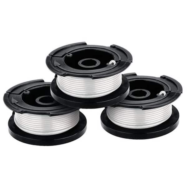 RONGJU 14 Pack Weed Eater Replacement Parts for Black&Decker AF-100, 12 Pack 30ft 0.065 String Trimmer Line Replacement Spools + 2 Pack