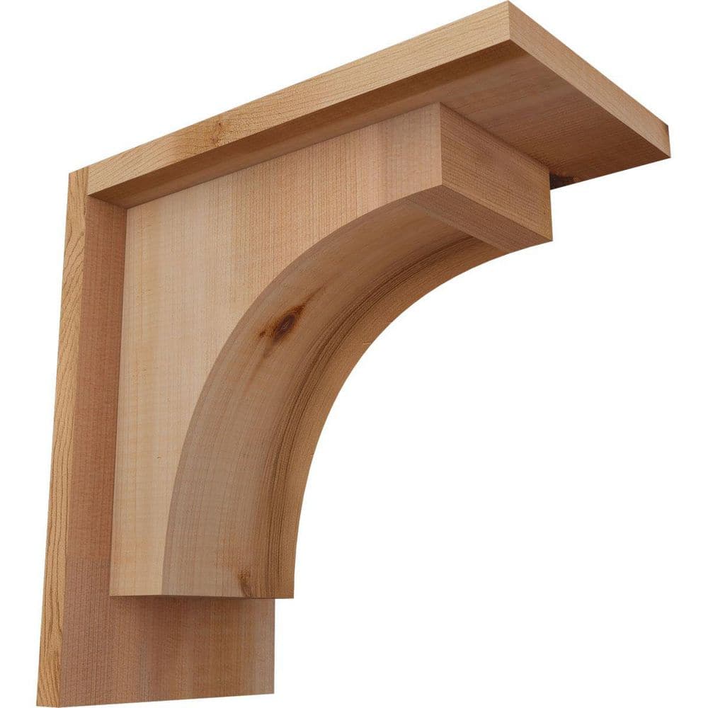 5-1/2 in. x 10 in. x 10 in. Western Red Cedar Huntington Smooth Corbel with Backplate price history on PriceWatchPro