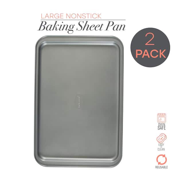 18-inch Half Sheet Pan 2-Pack Nonstick Non-Toxic