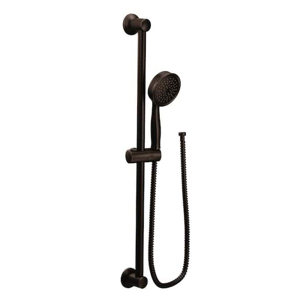 MOEN 1-Spray Eco-Performance Handheld Hand Shower with Slidebar in Oil Rubbed Bronze