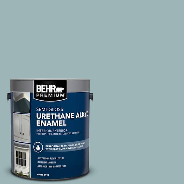 1 gal. #PPU13-12 Harmonious Urethane Alkyd Semi-Gloss Enamel Interior/Exterior Paint