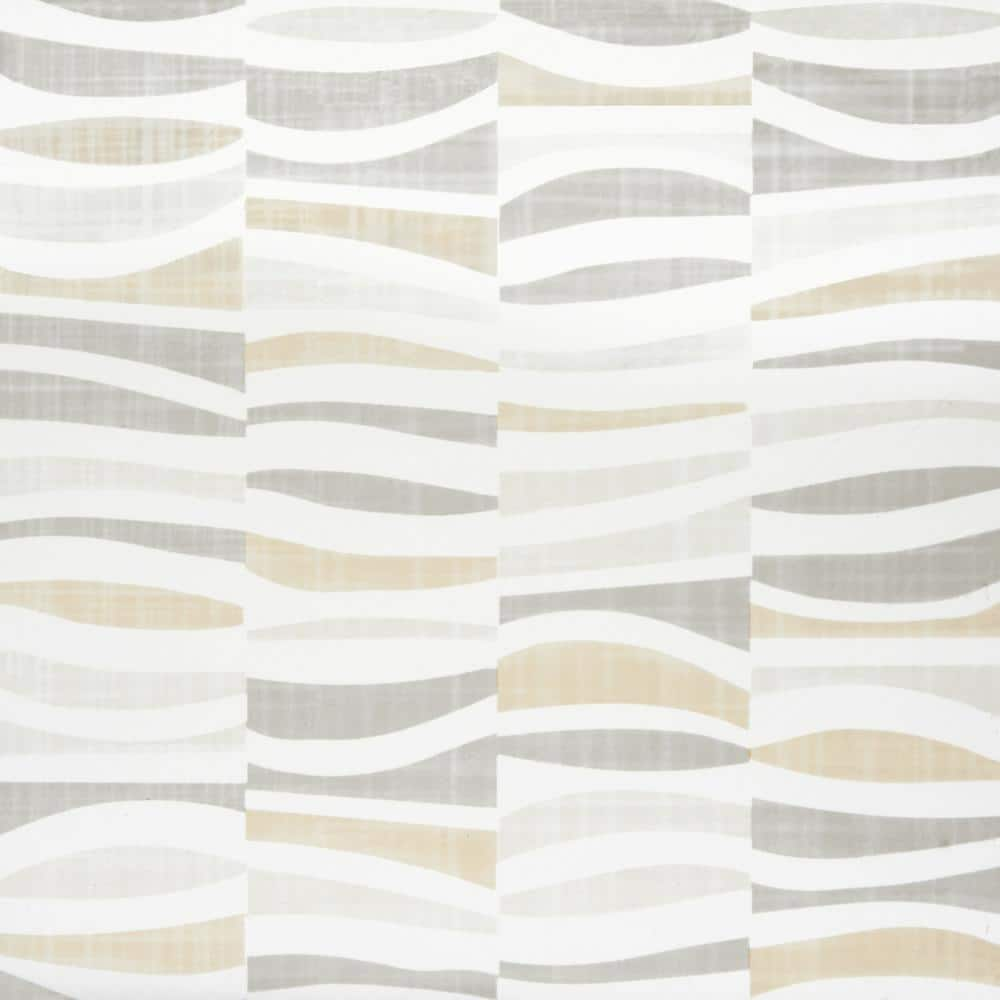 ACHIM Retro 12 in. W x 12 in. L Linen Waves Natural Peel and Stick Vinyl Tile Flooring (20 sq. ft./case)