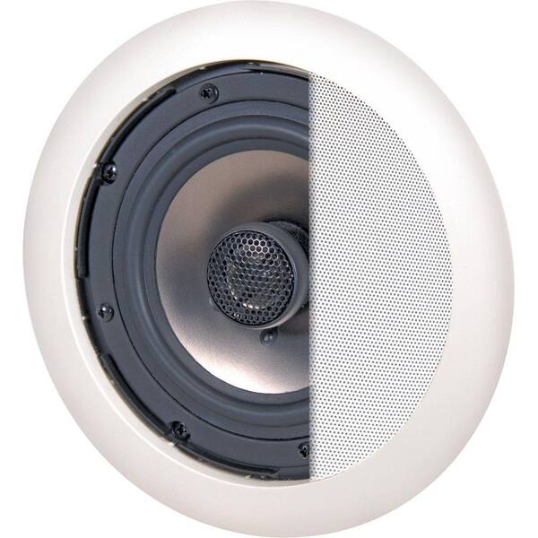 NXG Onyx Series 6.5 in. 80-Watt 2-Way In-Ceiling Speaker System With Tilt-Swivel Tweeter