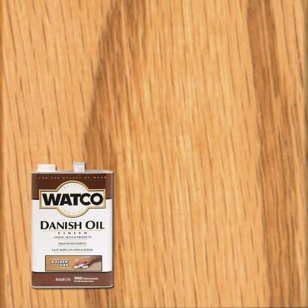 Watco 1 Gallon Danish Oil in Golden Oak (2 Pack)
