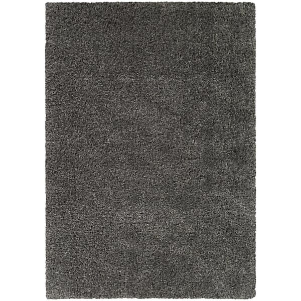 BALTA Kenna Grey 8 ft. x 10 ft. Solid Color Area Rug