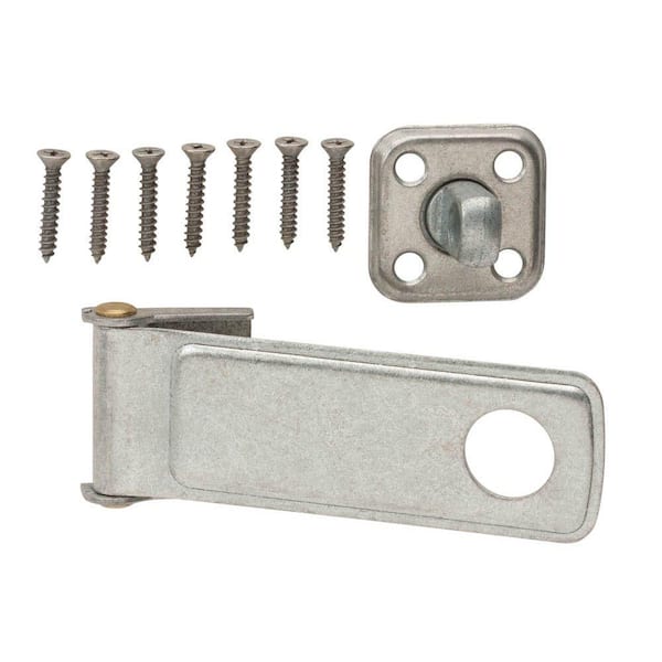 Everbilt 4-1/2 in. Galvanized Rotating Post Safety Hasp