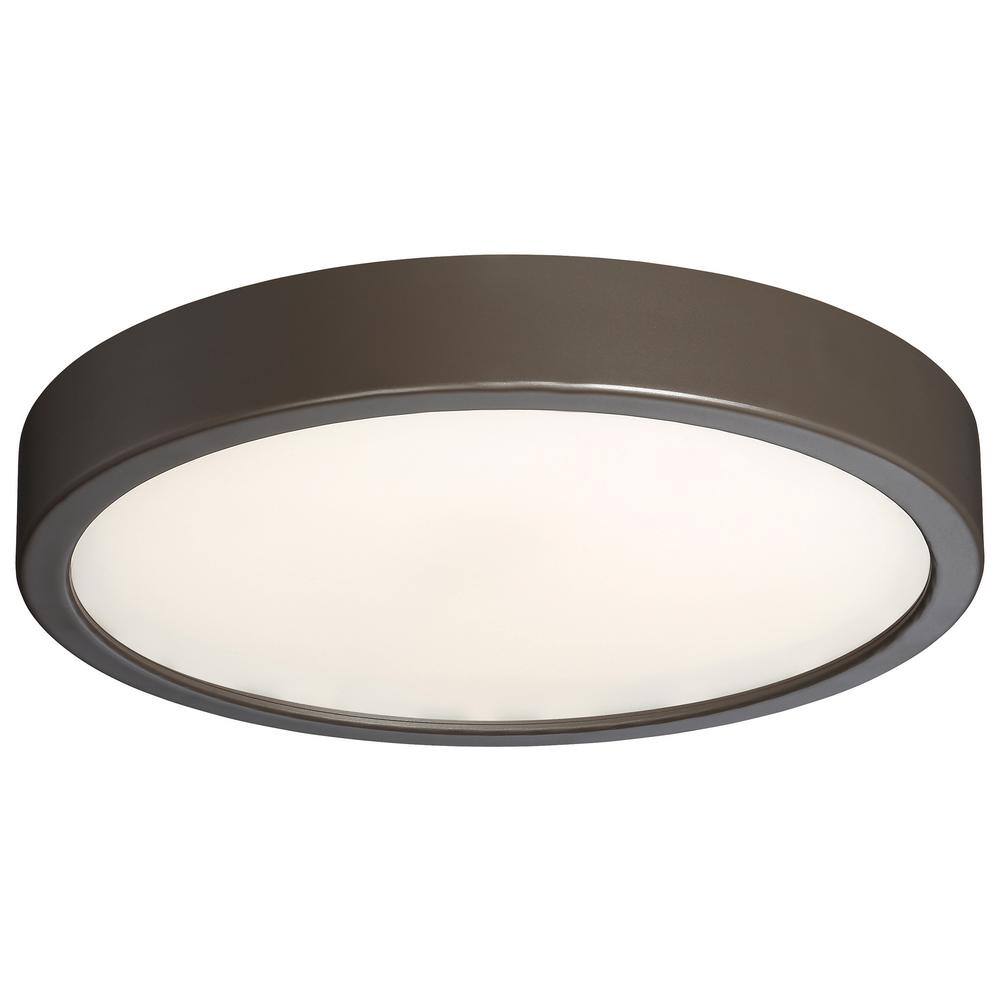 75-Watt Equivalent Painted Copper Bronze Patina Integrated LED Flush Mount price history on PriceWatchPro
