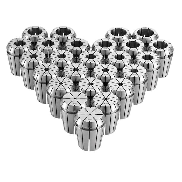VEVOR ER32 Spring Collet Set 1/16 in. to 13/16 in. High Precision