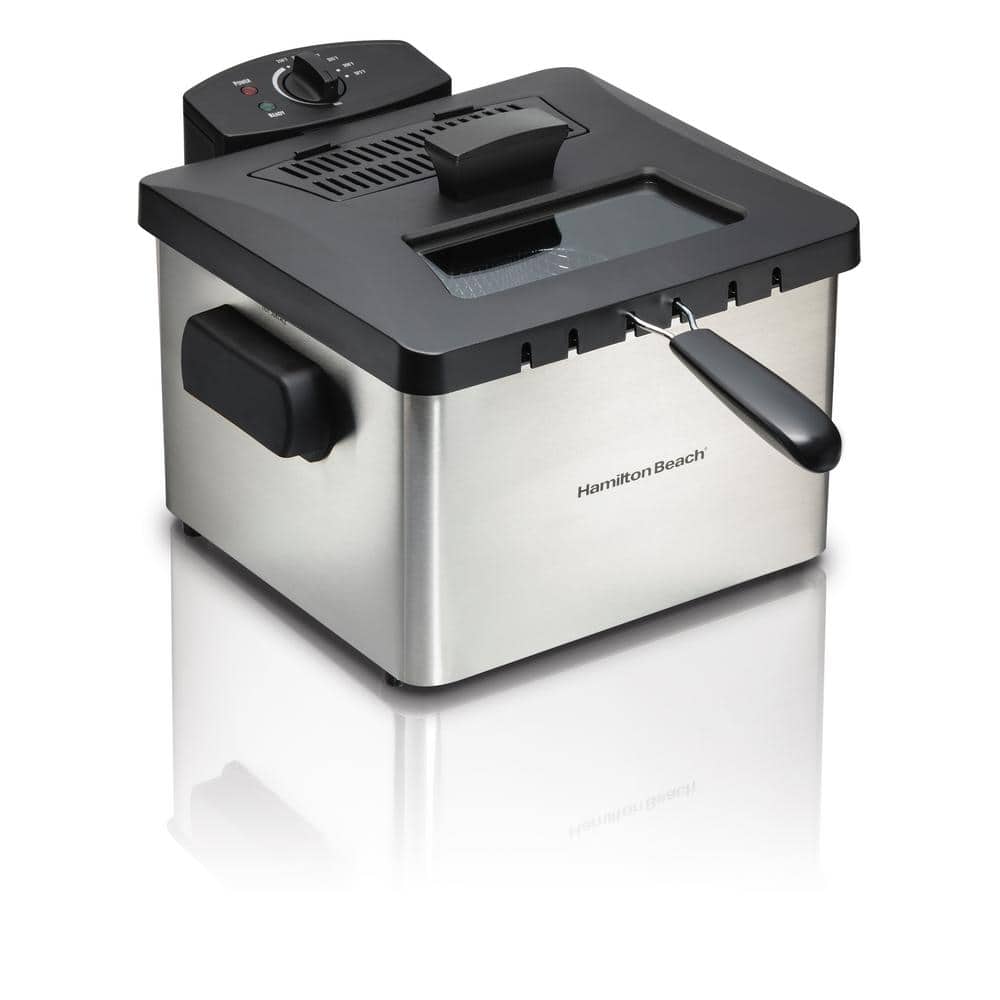 Best Buy: Hamilton Beach Professional 12 Cup Deep Fryer with 3