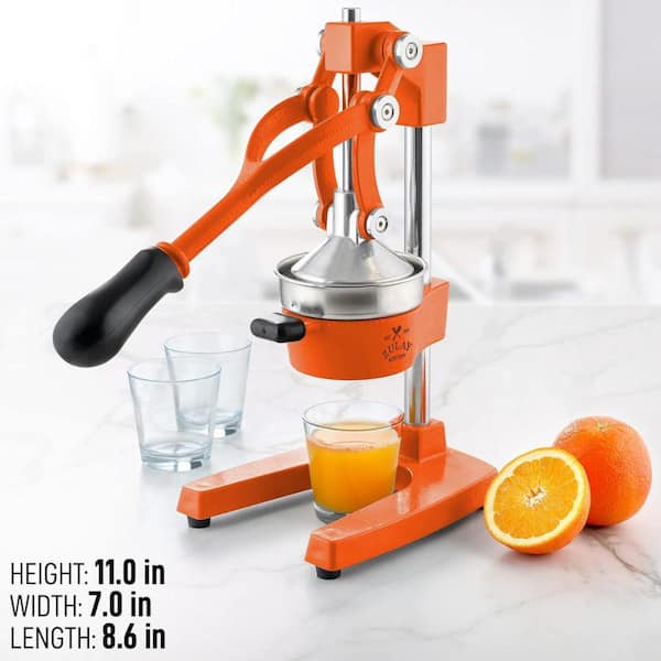 Zulay Kitchen Citrus Press Heavy Duty Juicer Orange