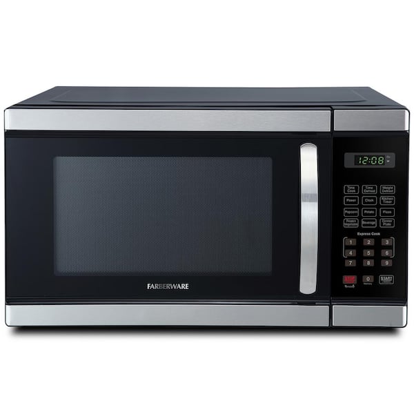 Farberware 1.1 Cu. Ft. 1000-Watt Stainless Steel Microwave Oven