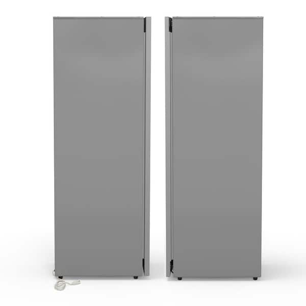 59 3⁄16 in. Steam Dryer Closet REMOVE WRINKLES SanitizeDeodorize Refresh Slim110V in Stainless Steel