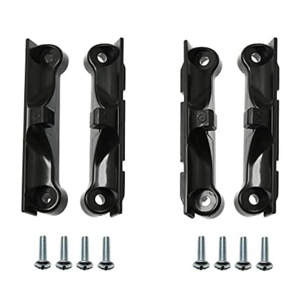 4PCS Black CPU Fan Support Bracket Clips for AM4 Motherboard Heat Sink Mount Replacement