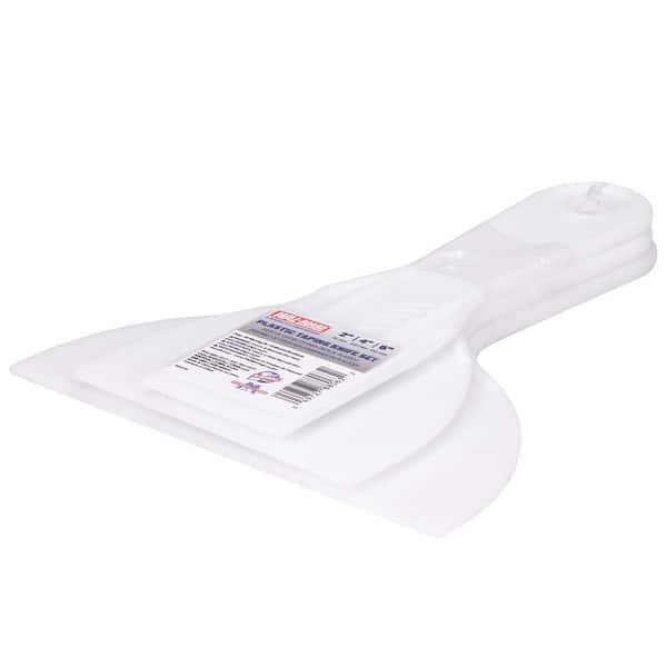 Wal-Board Tools 2 in., 4 in. and 6 in. Plastic Taping Knife Set