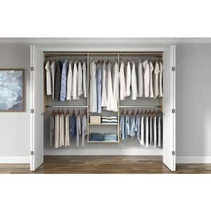 Essential 60 in. W - 96 in. W Harvest Grain Wood Closet System