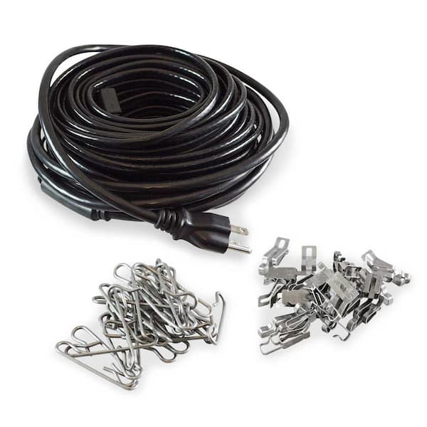 GardenHOME Roof Snow De-icing Kit, 160 Feet (49 Meter)