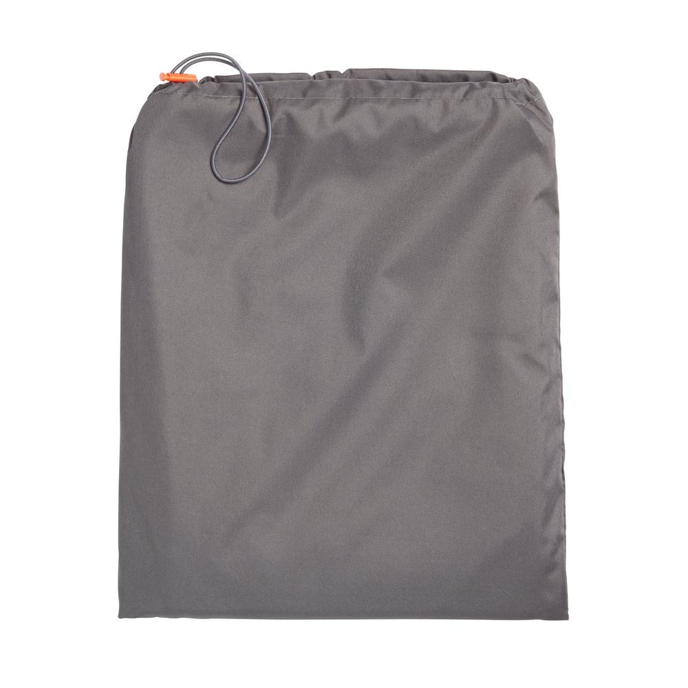 Gray Two-Tone Weather-Resistant Patio Swing Cover, 81"L x 52"W x 70"H