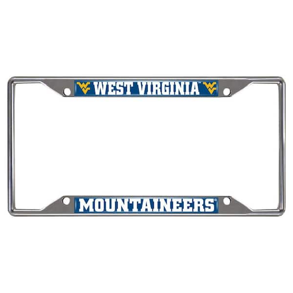 FANMATS NCAA - West Virginia University License Plate Frame