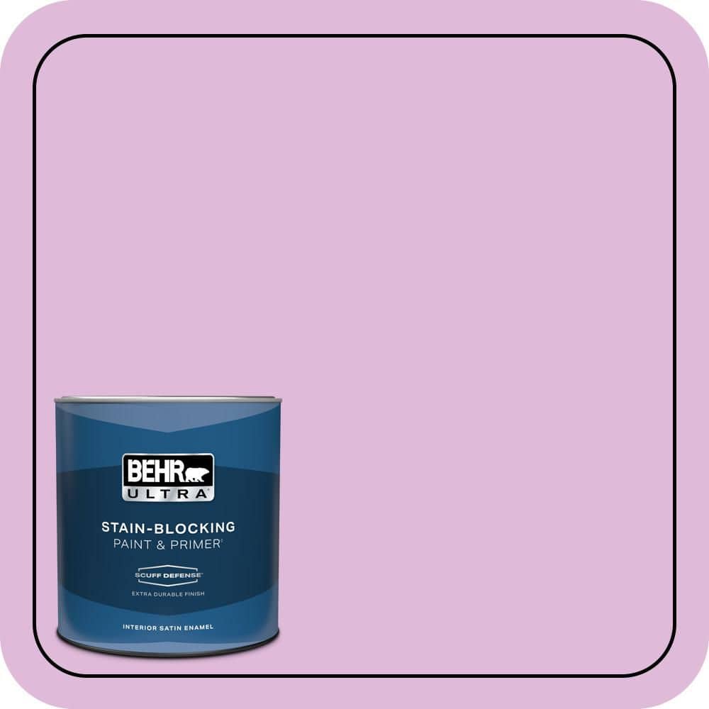 1 qt. #670A-3 Posies Extra Durable Satin Enamel Interior Paint & Primer price history on PriceWatchPro