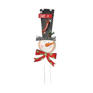 Worth Imports 36 in. Tin Candy Cane Stake