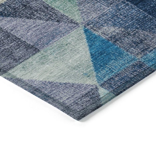 Chantille Machine Washable Indoor/Outdoor Abstract ACN2006 Putty 5 ft. x 7 ft. 6 in. Area Rug