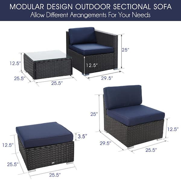 6 seater patio best sale set b and q