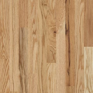 Take Home Sample - Plano 7 in. W x 5 in. L Low Gloss Country Natural Oak Solid Hardwood Flooring