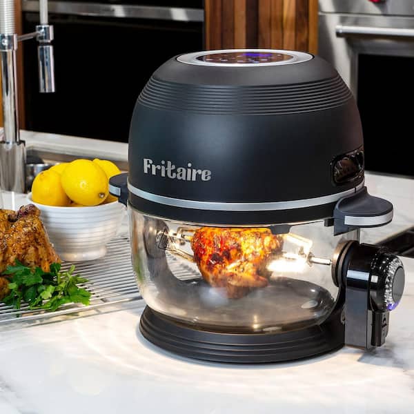  Self-Cleaning Air Fryer 5 Quart with 360 Visibility