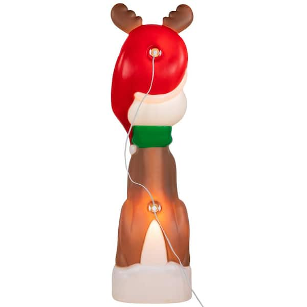 Christmas reindeer outlet blow mold