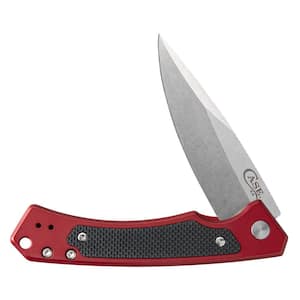 Anodized Aluminum Red Marilla Pocket Knife